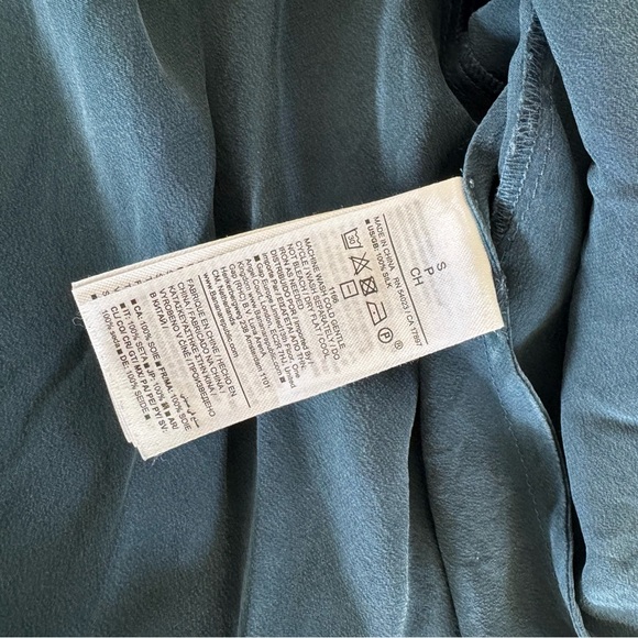 Banana Republic Obsidian Blue Abigail Silk Maxi Dress - Picture 8 of 8